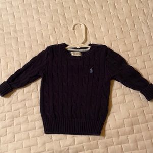 Ralph Lauren cotton sweater.  EUC. 12m